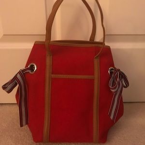 Talbots red pocketbook... price is firm